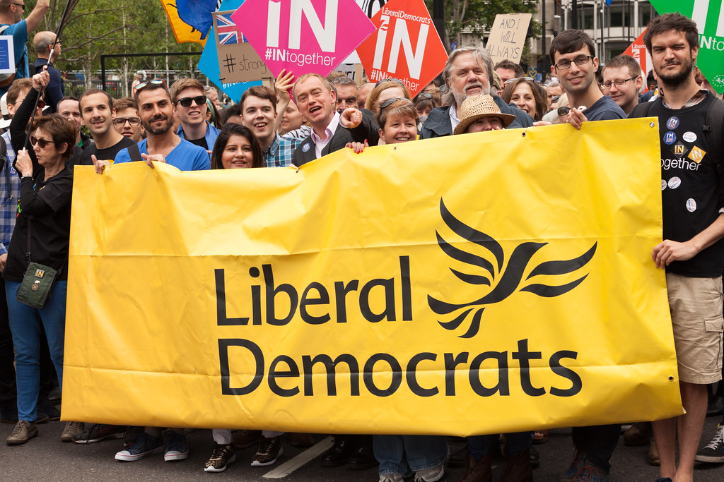 Liberal March Tim Farron and Liberal Democrats | March for Europe | Lond… | Flickr