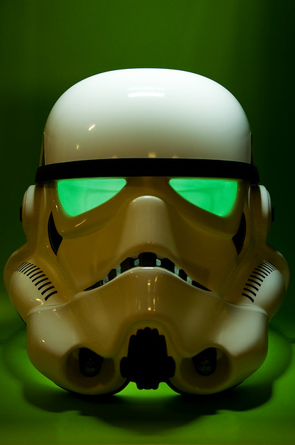 Stormtrooper helmet from The Empire Strikes Back