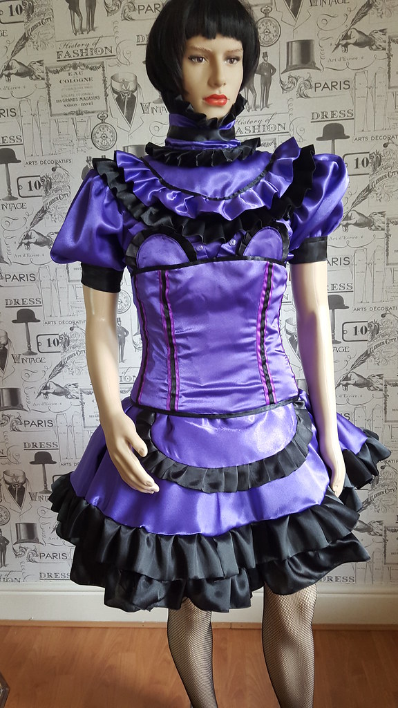 Corset Harnais SISSY En Satin - Marque Yes Mistress - Taille Ajustable - Neuf Avec étiquettes