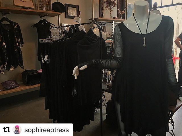 Getting ready for @sophireaptress trunk show @toileatelier tonight. Come out soon!! #Repost @sophireaptress with @repostapp ・・・ Trunk show at @toileatelier from 7 -10pm with @cozen_nyc @clovenhoof_ @deviantphilly @stevemont @thestrangeandunusual #shoptoil
