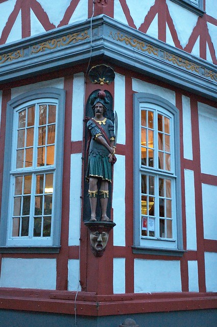 Ritterfigur am Ritterhaus in Osterode