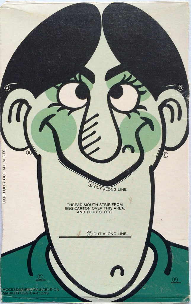1980s Edmonds Eggmonds Cut-Out Character | Steve | Flickr