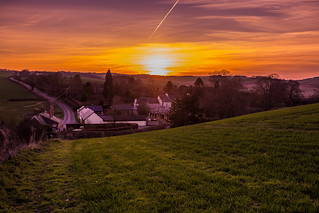 Sunset - Winterborne Stickland - Dorset