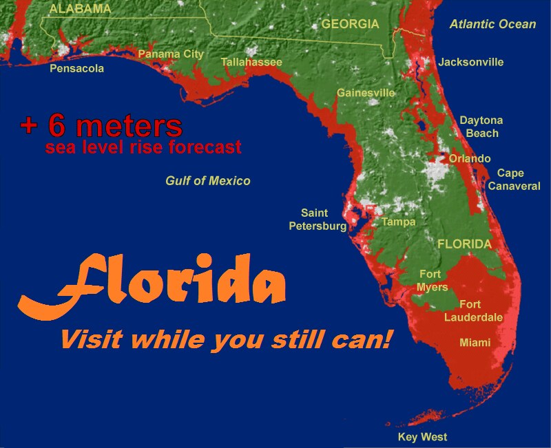 Florida Climate Change Tourism (apologies to U of AZ DGESL… | Flickr