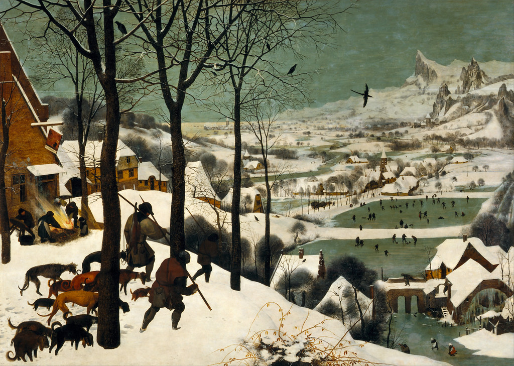 Pieter Bruegel the Elder 'The Hunters in the Snow' 1565