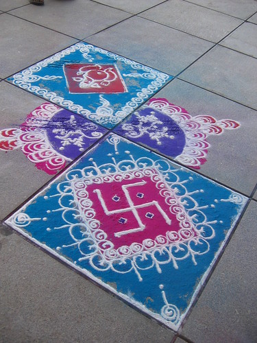 Rangoli, floor-designs | Rangoli, floor-decoration Indian st… | Flickr