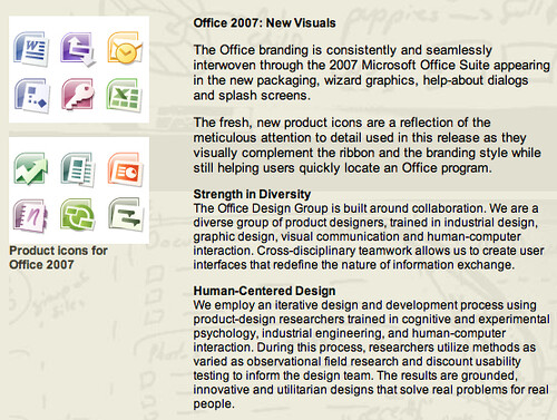 Poorly designed Office 2007 icons by Microsoft | These make … | Flickr