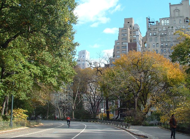 New York - Central Park Bike Path