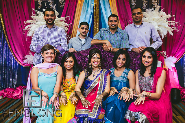 Vaishali & Vijay | Mehndi Night | Atlanta Indian Wedding Photographer