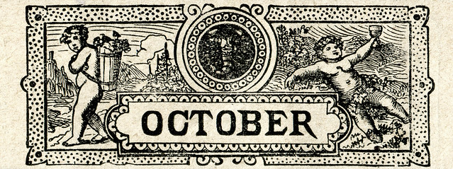 Monatsbilder des Haus uind Familienkalender, 1921, Oktober