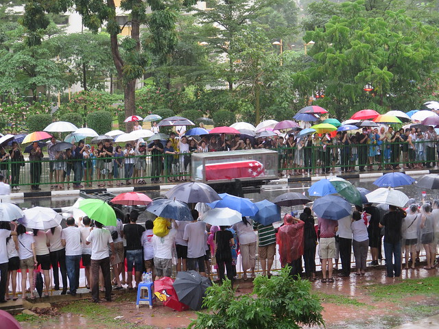 Funeral procession for Lee Kuan Yew