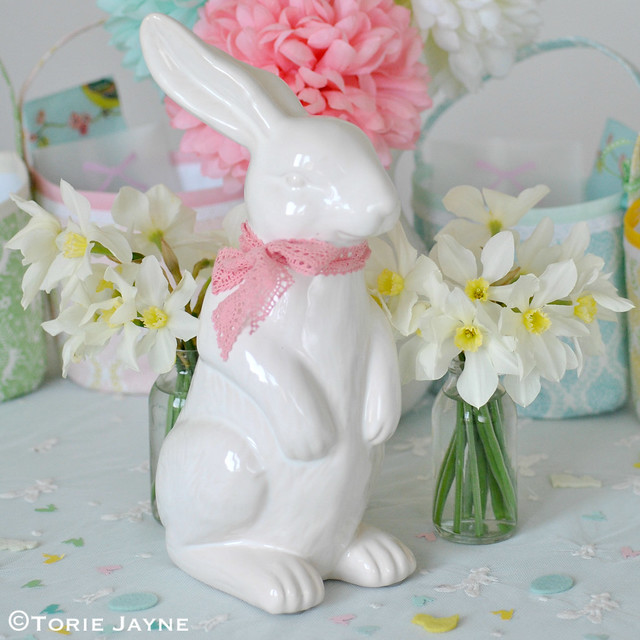 Ceramic Standing Bunny
