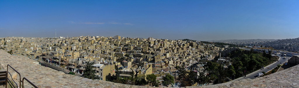 Amman - View from Citadel Hill.