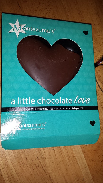 Love heart shaped chocolate From Anna and Ryan