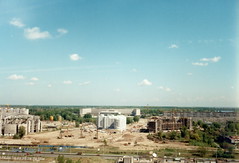 Beogradska arena, maj 1997. god. (Kombank arena) u izgradnji.