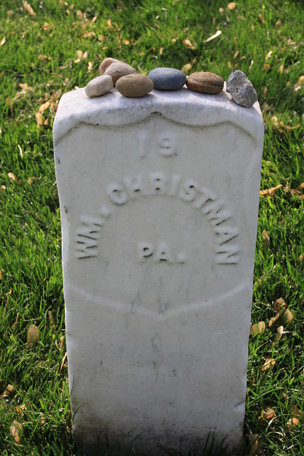 Gravestone, William Christman, Arlington National Cemetery, Arlington, VA