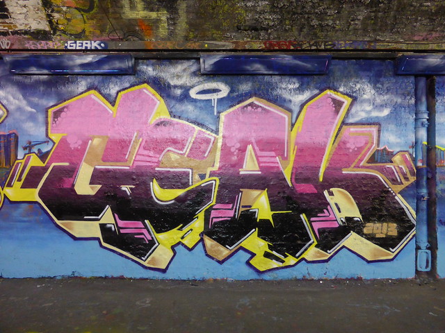 Geak graffiti, Leake Street