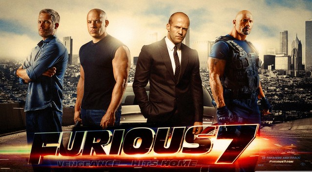 Furious 7 2015 Movie Wide