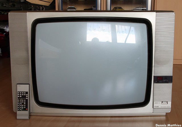80's TV set