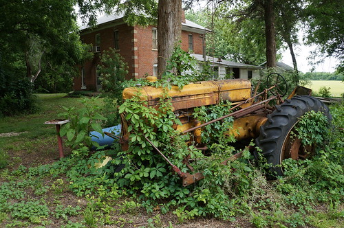 tractor antique farm kansas