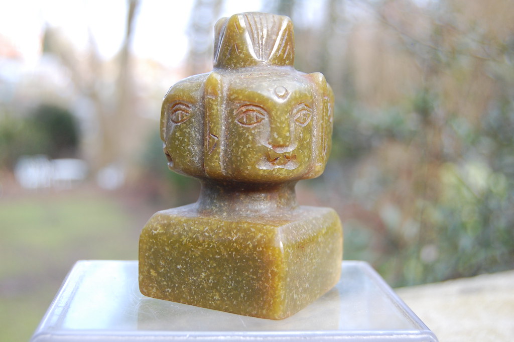 Buddhist Jade seal from China