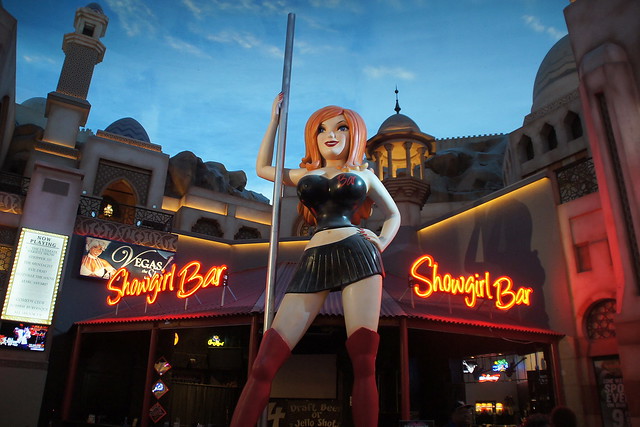 Showgirl Bar in the Miracle Mile Shops at Planet Hollywood Resort & Casino in Las Vegas