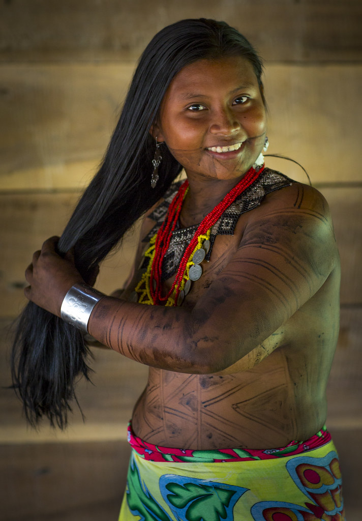 Panama Darien Province Bajo Chiquito Woman Of The Nativ… Flickr