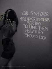 Girls should be able to love their bodies and image without the pressure to conform to societal opinions and media perceptions of what a 'real' or 'perfect' woman is.