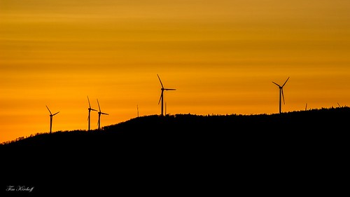 sunset mountains windmill wednesday vermont power wind turbines