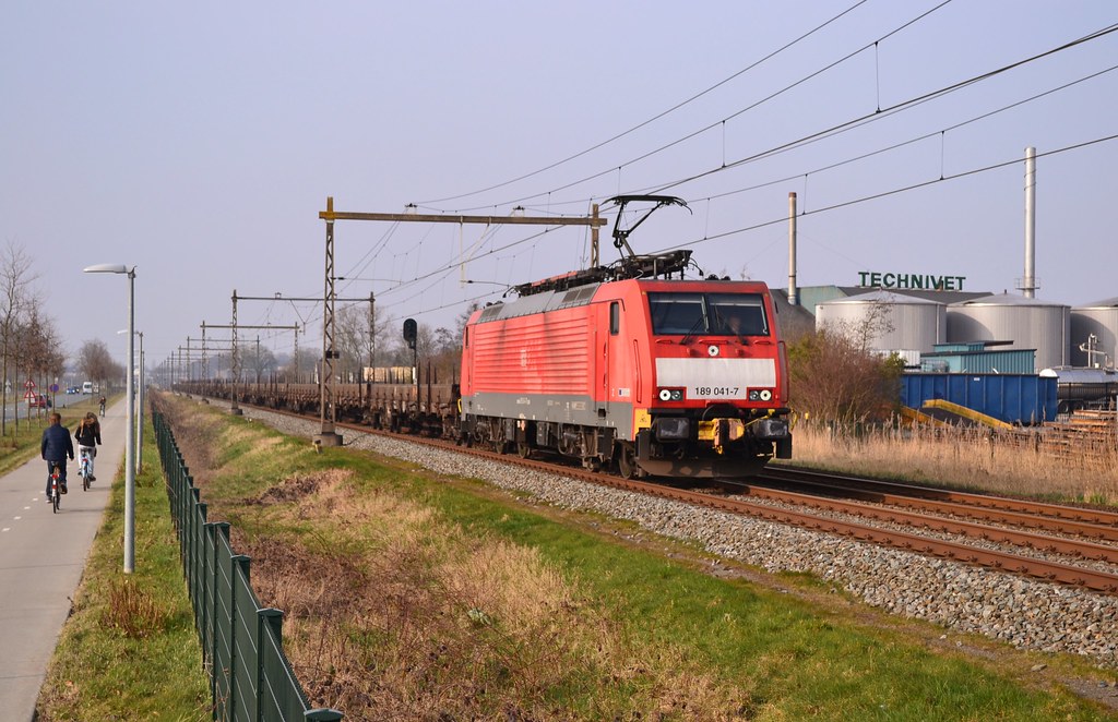 🇳🇱 DB Schenker 189 041-7 + trein 63407 te Ermelo | Flickr