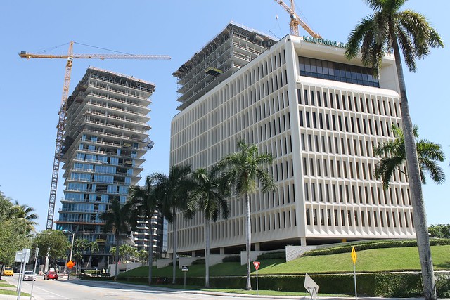 Coconut Grove Construction And Mid-Century Kaufman Rossin Building