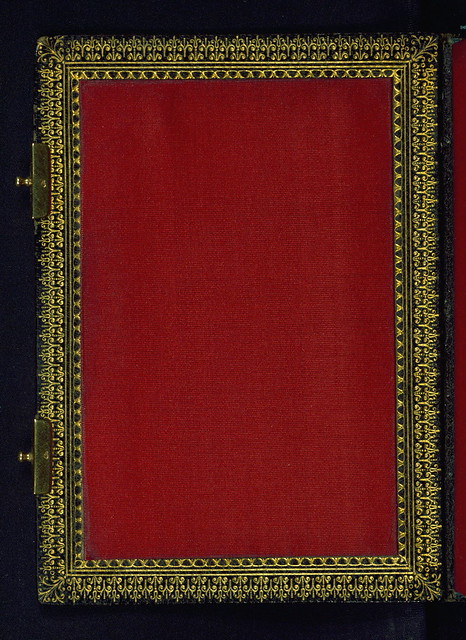 Prayer Book (fragment), Binding, Walters Manuscript W.425, Upper board, inside