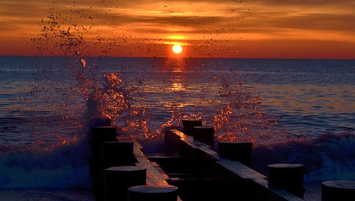 ocean sky sun color beach water sunrise de march nikon waves break ryan jetty wave atlantic reflect delaware splash rehoboth rehobothbeach 2015 grennan d5100 rwgrennan rgrennan