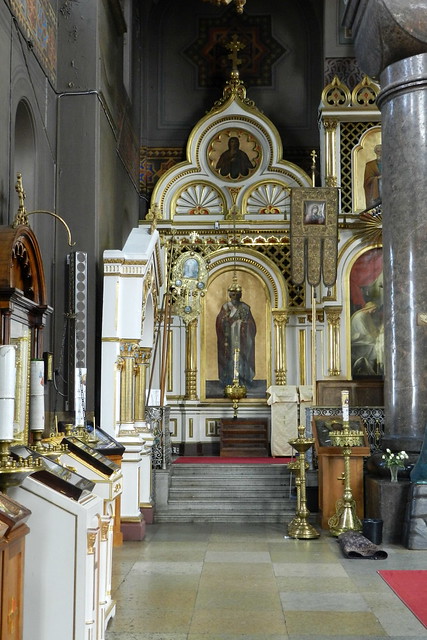 Iconostasio interior Catedral Ortodoxa Uspenski Helsinki Finlandia 13