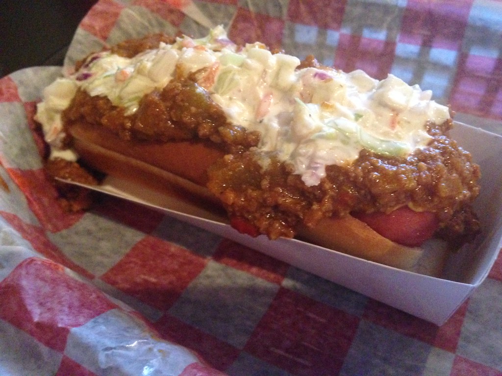 Chili Cole Slaw Hot Dog Flickr