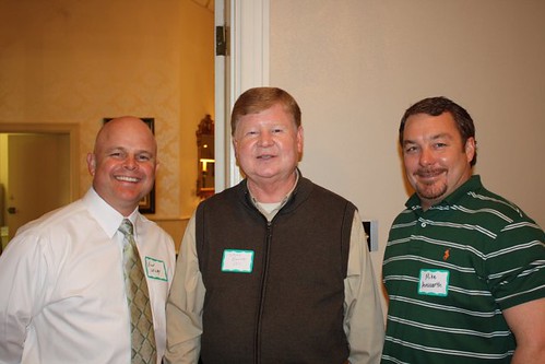 Ron Selby, Dr Wayne Blansett, and Mike Ainsworth