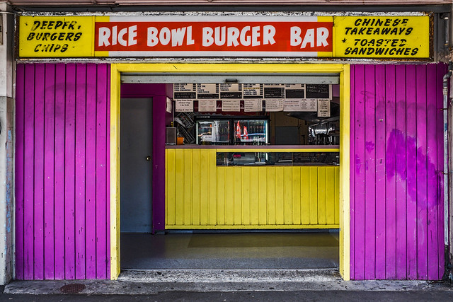 Rice Bowl Burger Bar, Wellington, New Zealand