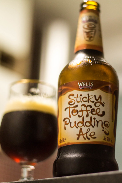 Sticky Toffe Pudding Ale. Cervejaria Wells. 5%