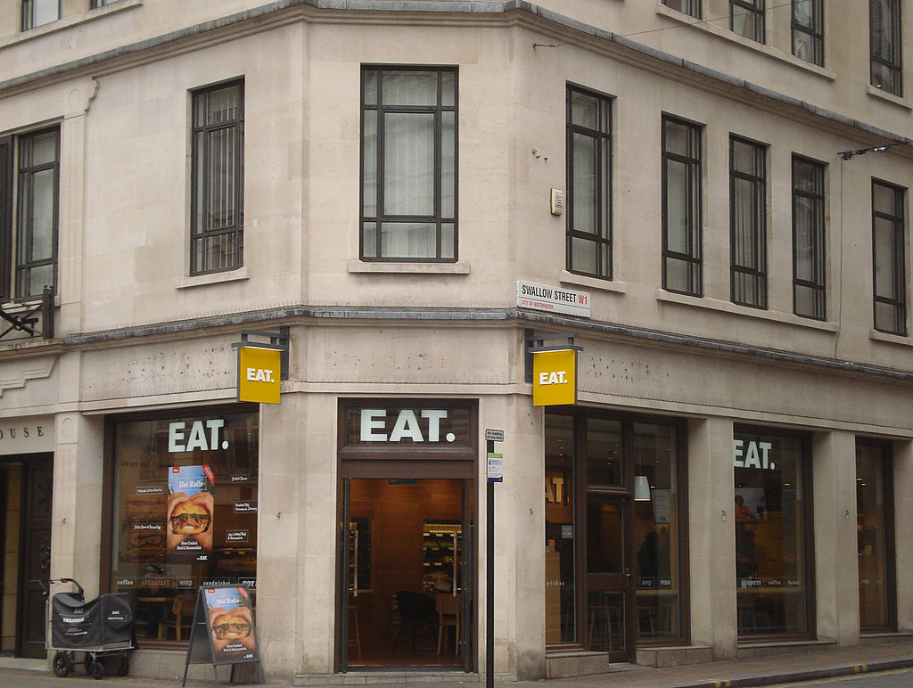 EAT, Piccadilly | Links: Randomness Guide to London | Kake | Flickr