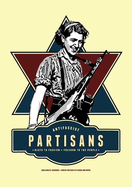 Sara Ginaite - Antifascist Partisan Poster
