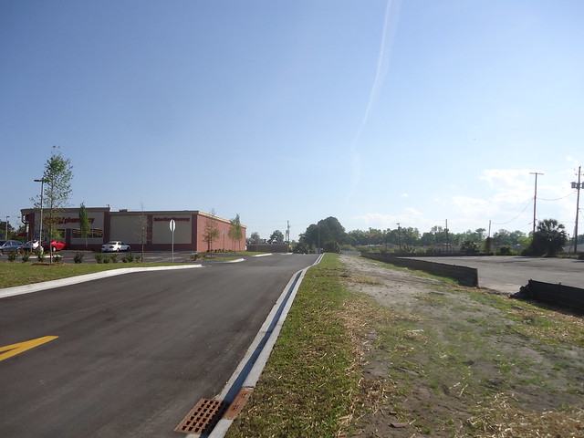 New CVS and vacant lot on Victory Drive