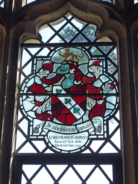 Memorial Stained Glass, St Mary's Church, Ickworth (1)