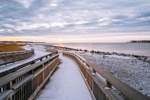 park snow beach sunrise silver march ct olympus panasonic boardwalk milford sands 2015 fav25 ep5 14mmf25
