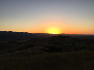 Sunset view from Santa Teresa Park