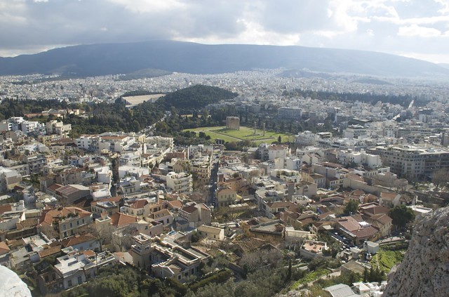 Olympieion and city