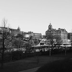 Scott Monument, Waverley Station and the Balmoral