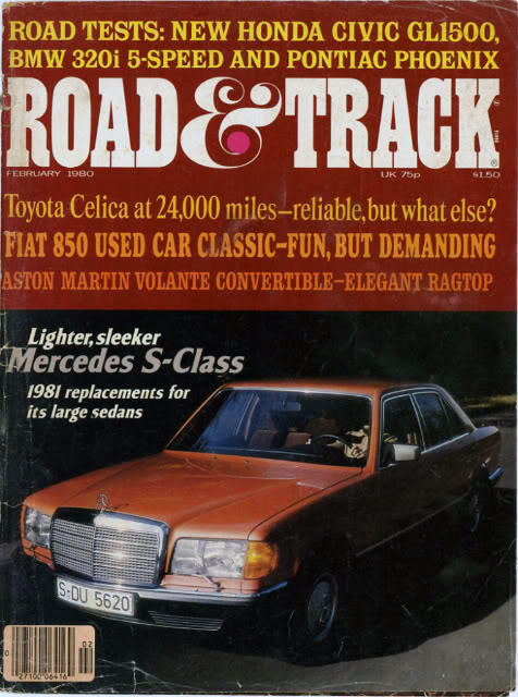 Road & Track February 1980 Cover