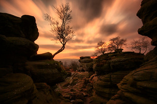 Brimham Rocks Sunset