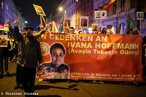 Demonstration zur Erinnerung an Ivana Hoffmann | by tsreportage