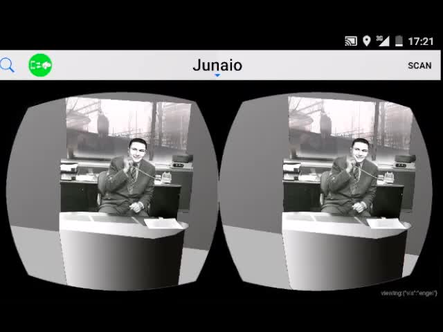 Google Cardboard VR with camera view